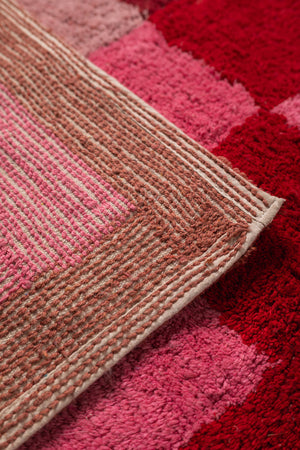 Pippin Chequered Recycled Cotton Rug