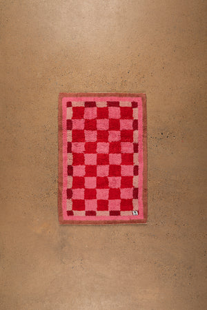 Pippin Chequered Recycled Accent Rug