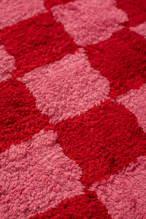 Pippin Chequered Recycled Accent Rug
