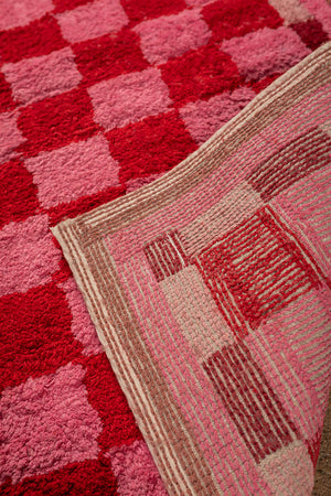 Pippin Chequered Recycled Accent Rug