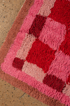 Pippin Chequered Recycled Accent Rug