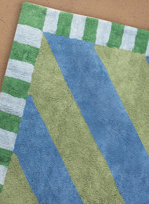 Jester Striped Recycled Cotton Rug