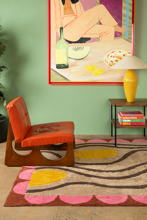 Madeleine Abstract Recycled Cotton Rug