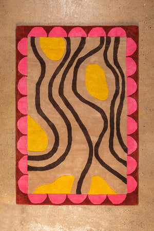 Madeleine Abstract Recycled Area Rug