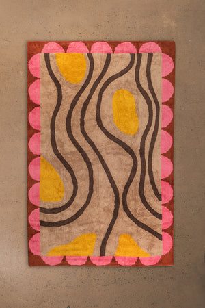 Madeleine Abstract Recycled Cotton Rug