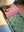 Nell Chequered Recycled Cotton Runner Rug