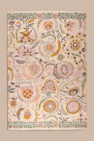 Luella Hand-Cut Pile Wool Area Rug