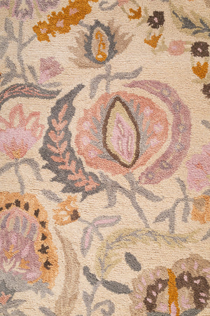 Luella Hand-Cut Pile Wool Area Rug
