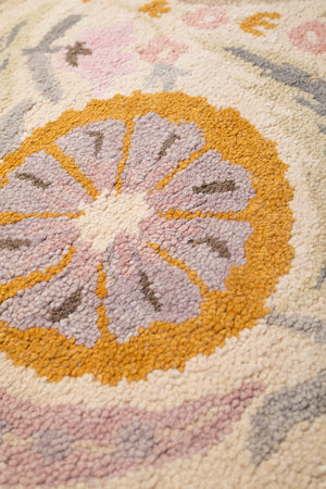 Luella Hand-Cut Pile Wool Area Rug