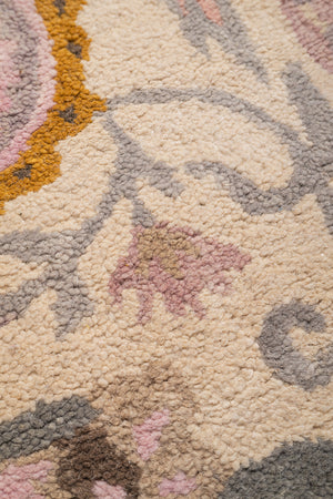 Luella Hand-Cut Pile Wool Area Rug