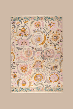 Luella Hand-Cut Pile Wool Area Rug