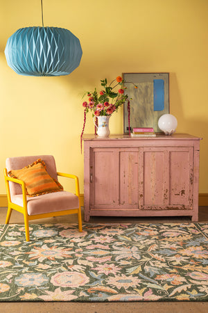 Rowena Loop Pile Wool Area Rug