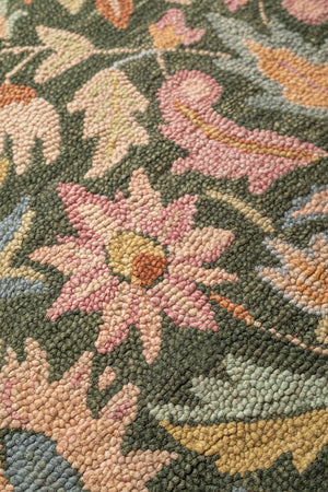 Rowena Loop Pile Wool Area Rug