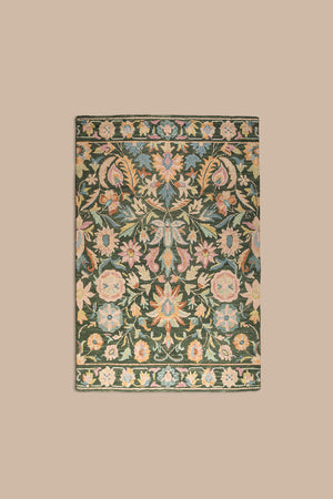 Rowena Loop Pile Wool Area Rug