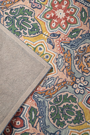 Annette Loop Pile Wool Area Rug