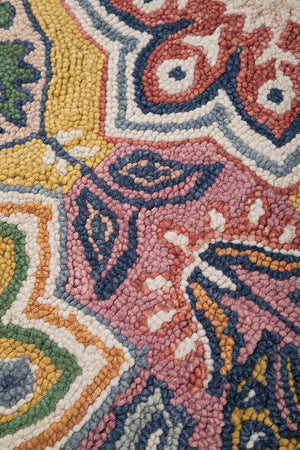Annette Loop Pile Wool Area Rug