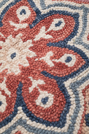 Annette Loop Pile Wool Area Rug