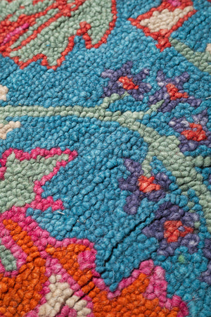 Theda Loop Pile Wool Area Rug
