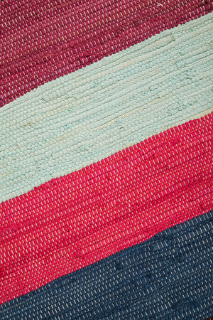 Carnival Stripe Medium Recycled Rug