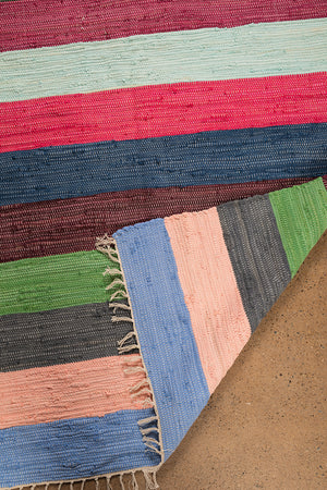 Carnival Stripe Medium Recycled Rug
