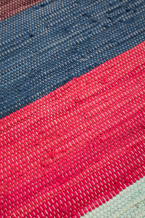 Carnival Stripe Extra Large Recycled Rug