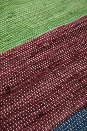 Carnival Stripe Extra Large Recycled Rug