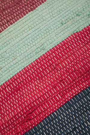 Carnival Stripe Recycled Runner Rug
