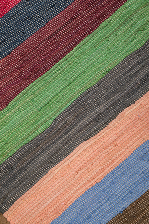 Carnival Stripe Recycled Runner Rug