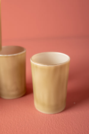 Seconds Sage Green Glass Votives