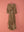Seconds Brown & Cream Long Sleeve Recycled Silk Dress - Large