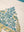 Seconds Blue Peacock Cotton Block Print Cushion Cover