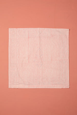 Seconds Pink City Block Print Cushion Cover