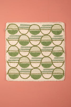 Seconds Bronx Embroidered & Boucle Cushion Cover
