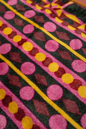 Seconds Jagger Geometric Velvet Cushion Cover