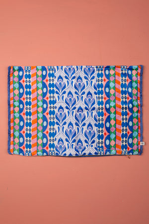 Seconds Mediterranean Striped Velvet Cushion Cover