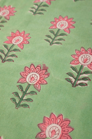 Seconds Laurel & Taffy Block Print Cushion Cover