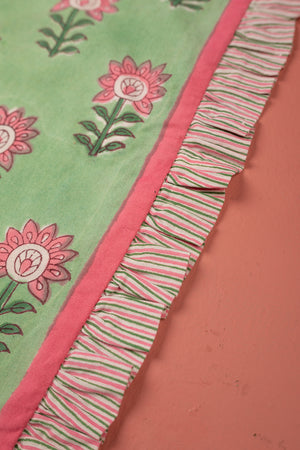 Seconds Laurel & Taffy Block Print Cushion Cover
