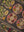 Seconds Large Safie Printed Rug with Suzani Embroidery
