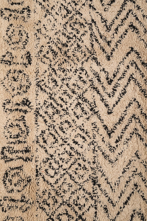 Seconds Monochrome Pom Pom Sherpa Rug