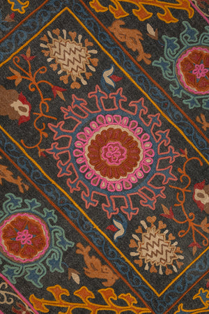 Seconds Lilija Cotton Printed Stone Washed Rug