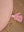 Seconds Pink Lion 100% Recycled Cotton Rug with Tassels
