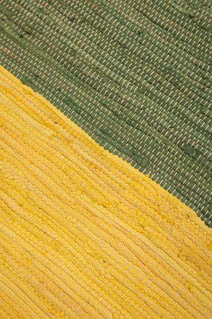 Seconds Bright Block Stripe Recycled Runner Rug