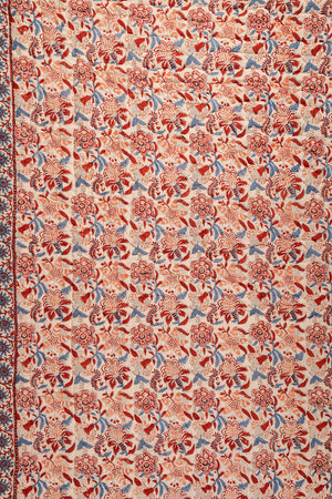 Valentine Hand Block Print Cotton Quilt