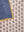 Cornflower & Lilac Block Print Cotton Quilt