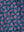 Cornflower & Lilac Block Print Cotton Quilt
