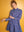 Catherine Indigo Hand Block Printed Cotton Shirt Dress