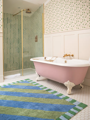 Jester Striped Recycled Cotton Rug