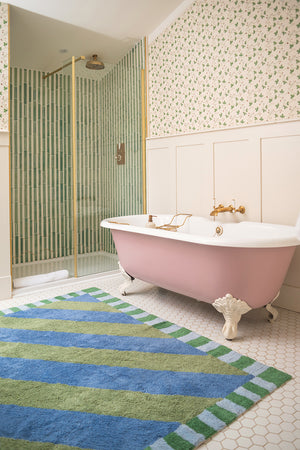 Jester Striped Recycled Cotton Rug
