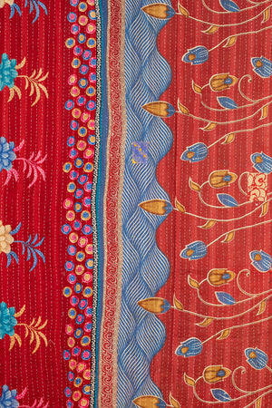 Vintage Kantha Throw - 1571