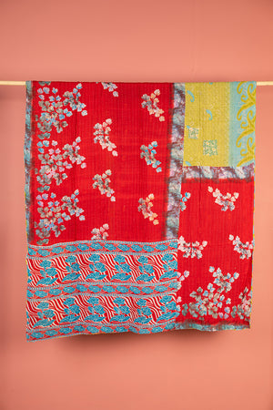 Vintage Kantha Throw - 1572